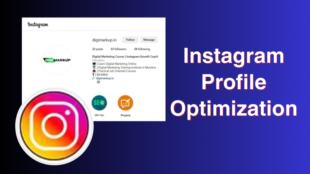 Instagram Optimization SEO